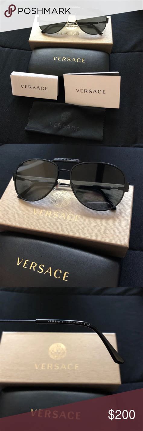 versace sunglass packaging|authentic Versace shades.